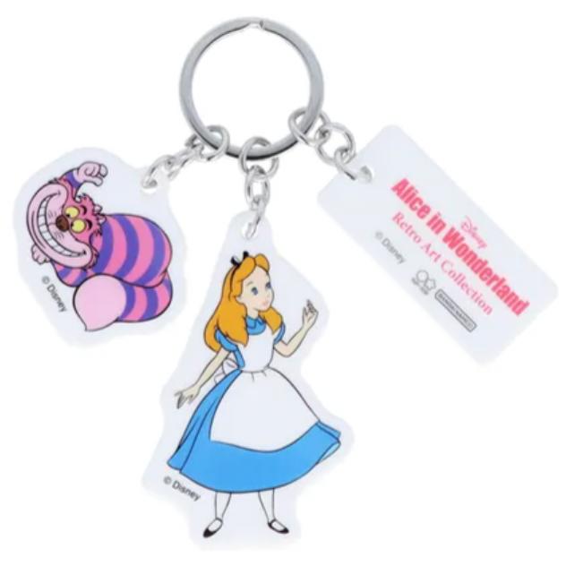 現貨&發票🌷愛麗絲 鑰匙圈 妙妙貓/米奇 迪士尼 disney 壓克力 復刻企劃 米妮 唐老鴨 Alice 柴郡貓 送禮