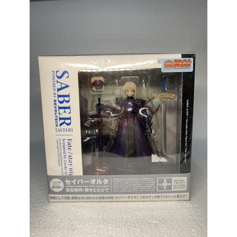 現貨*日版 海洋堂 山口式 REVOLTECH FATE 黑塞巴 SABER ALTER 賽芭 轉輪科技 可動 第二彈