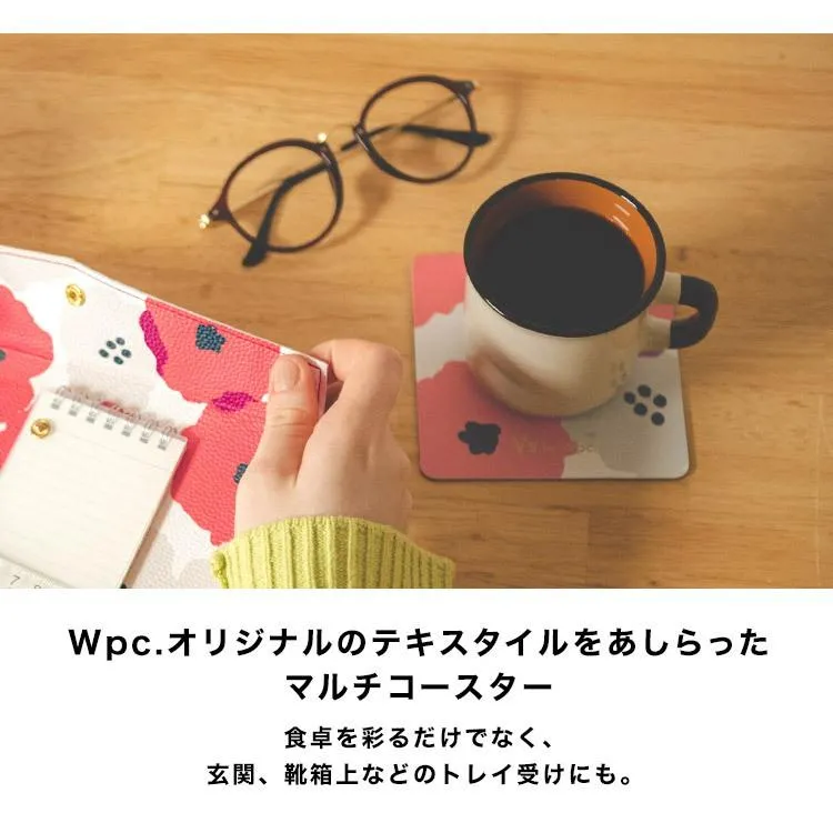現貨🌷日本 wpc 花卉 質感杯墊 日系 文青 質感 防滑 止滑 防水 杯墊 儀式感 美學 野餐 露營