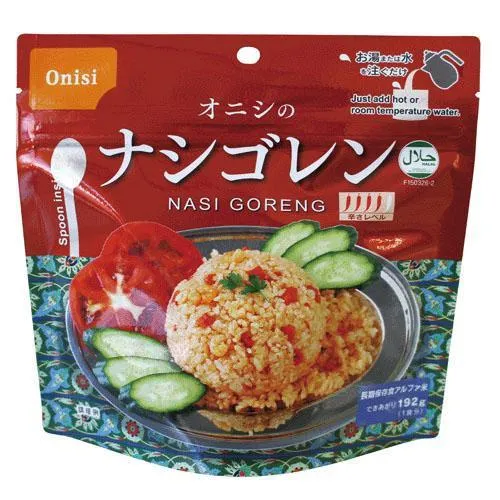 現貨🌷日本 尾西 沖泡式 乾燥飯 印尼炒飯 印度香料飯 Onishi 登山 露營 防災 糧食 備糧 即食