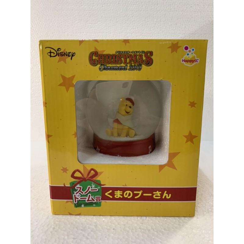日版 2019年 維尼 小熊維尼 迪士尼Christmas 水晶球 全新未拆