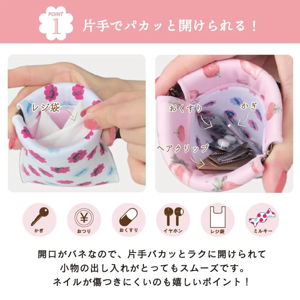 現貨🌷日本不二家 糖果袋 韓國製 小物袋 收納袋 小天使 動物 貓狗 兔子 熊 萬用袋 收納 耳機收納