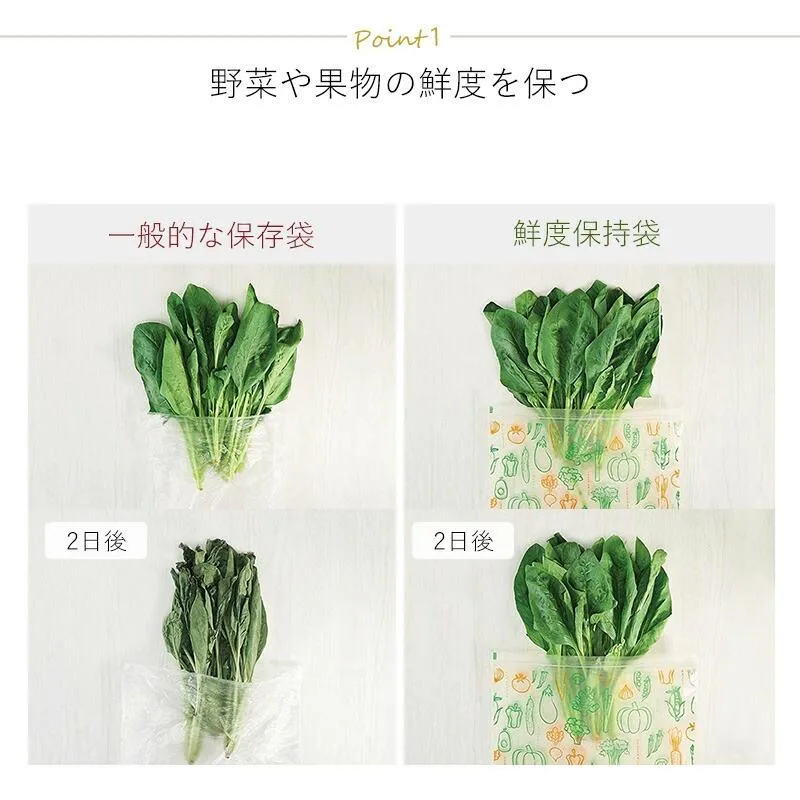 日本製 cogit 嚕嚕米 蔬果保鮮袋 8入一組 延長保鮮 收納 夾鏈袋 MOOMIN 重複使用