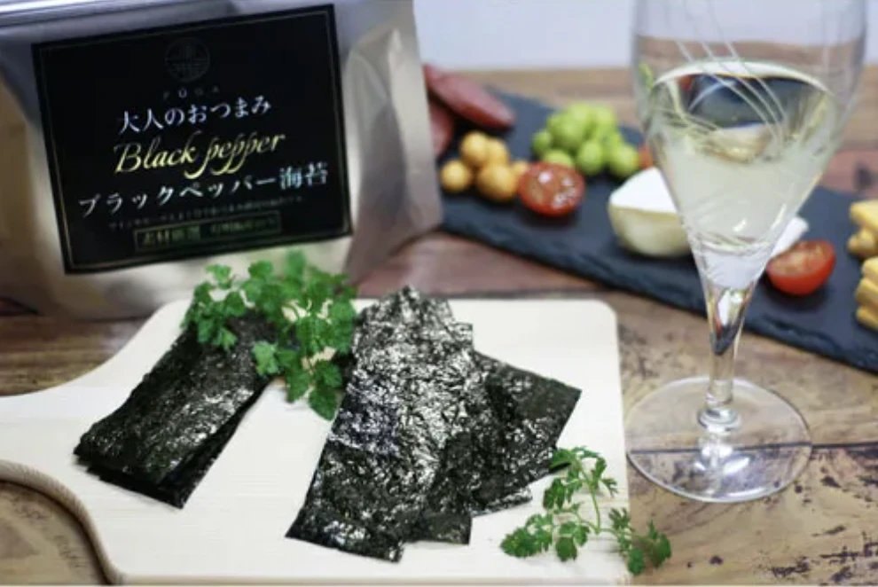 日本 風雅 FUGA 大人的海苔 奶油起司/黑胡椒/柚子 海苔 零食 海產 有明海苔 日本製 美食