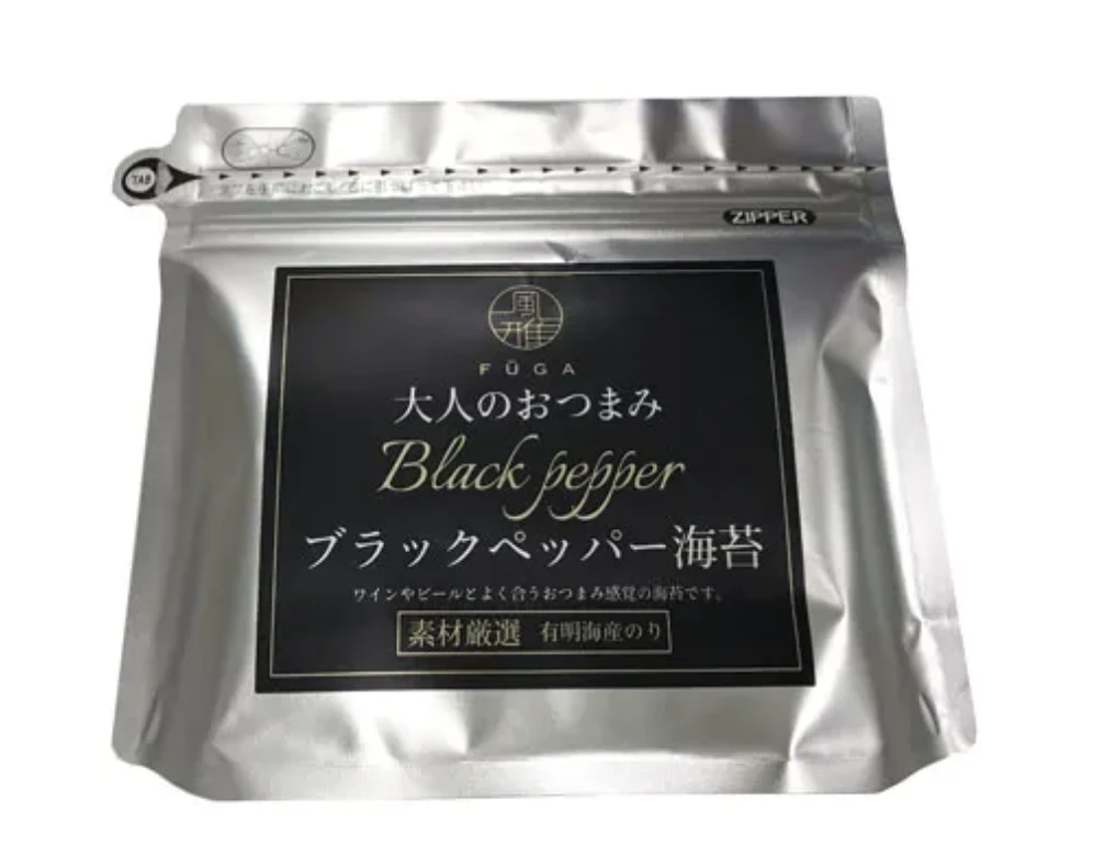 日本 風雅 FUGA 大人的海苔 奶油起司/黑胡椒/柚子 海苔 零食 海產 有明海苔 日本製 美食