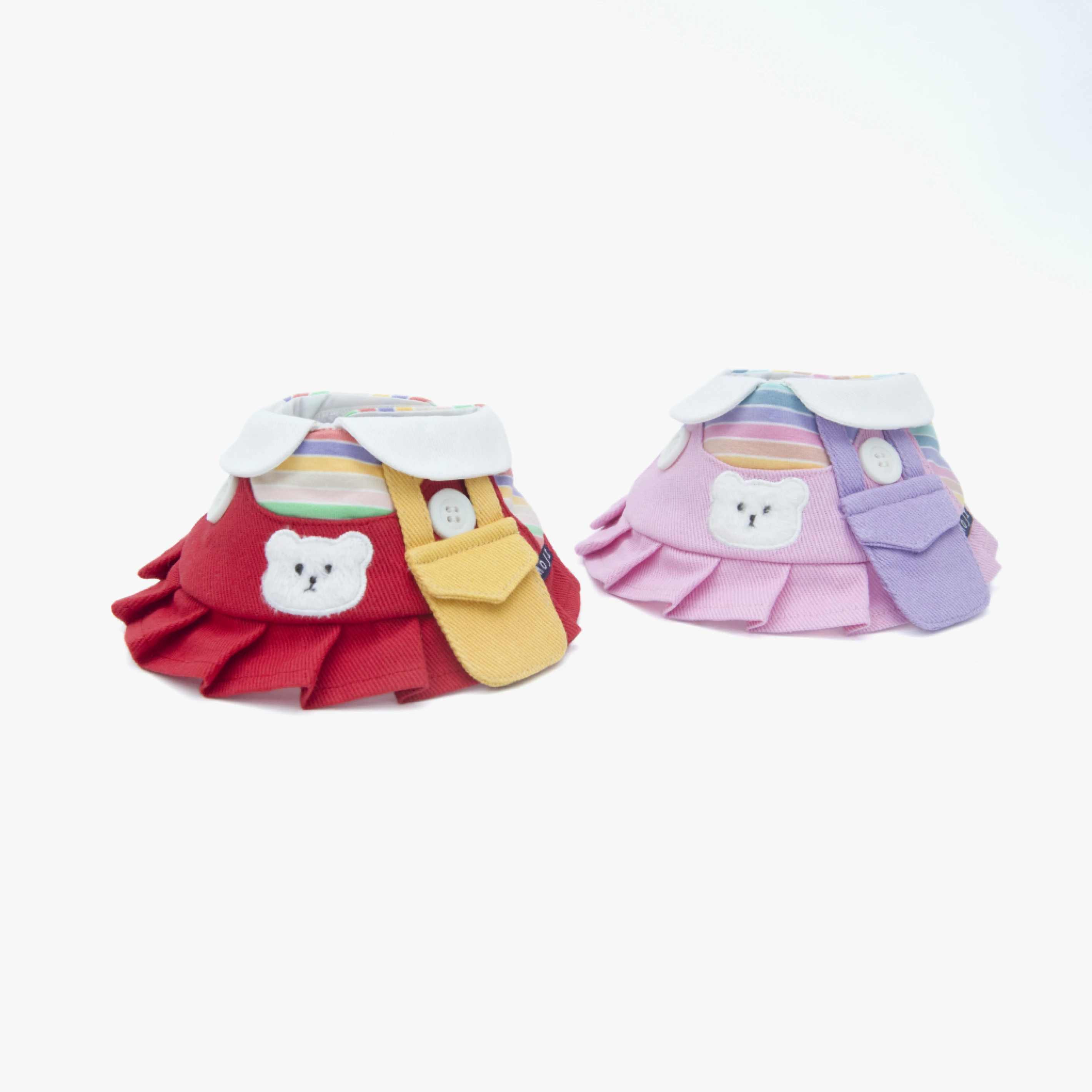 【MOMOJI】 寵物時尚領巾 - BEAR Girls