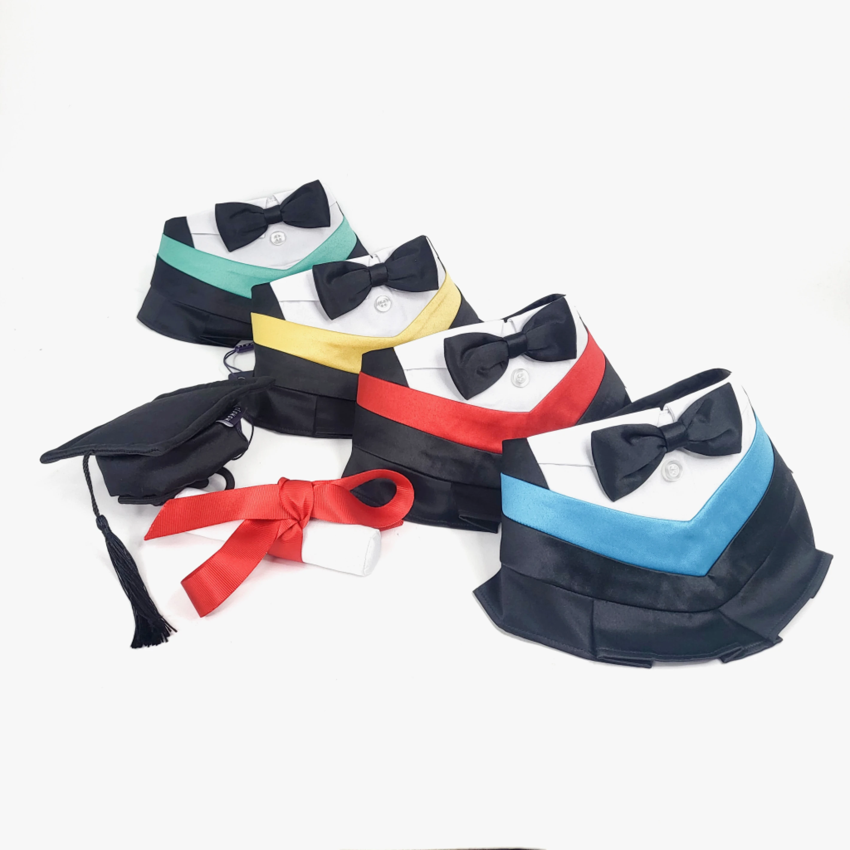 【MOMOJI】寵物制服領巾 - Baccalaureate Regalia Bib 學士領巾