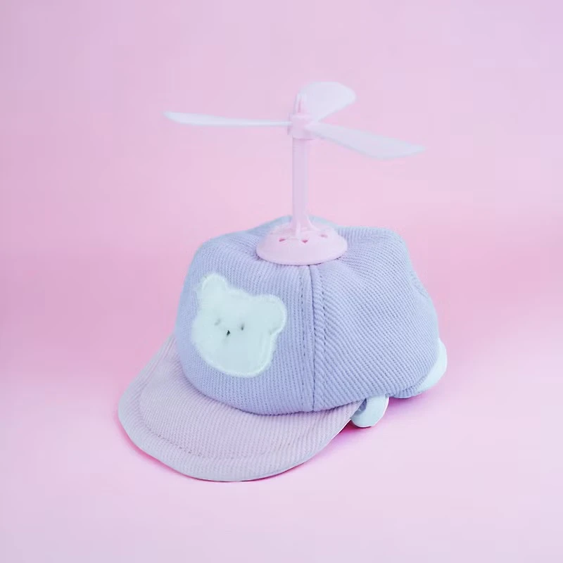 【MOMOJI】 寵物帽 - BEAR DRONE 小熊飛行器