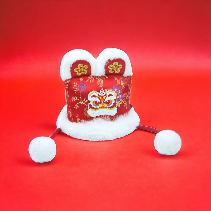 【MOMOJI】 寵物帽 | 節日 新年 | Dancing Lion 舞獅