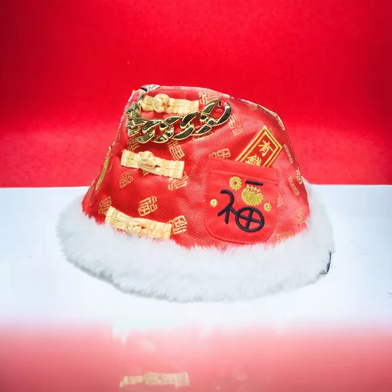 【MOMOJI】 寵物圍領巾| 節日 新年 | Chase 大通 Ferrari Red