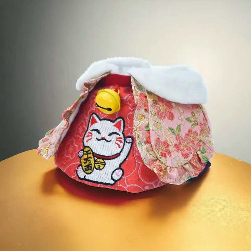 【MOMOJI】 寵物領巾 | 節日 新年 | Fortune Cat 招財貓 SP