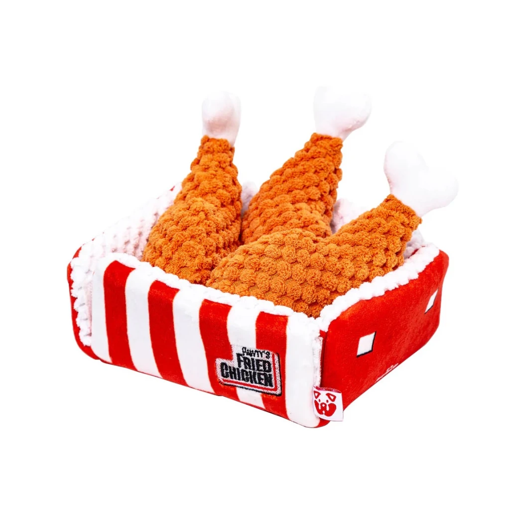 【Pawty】炸雞聞嗅玩具