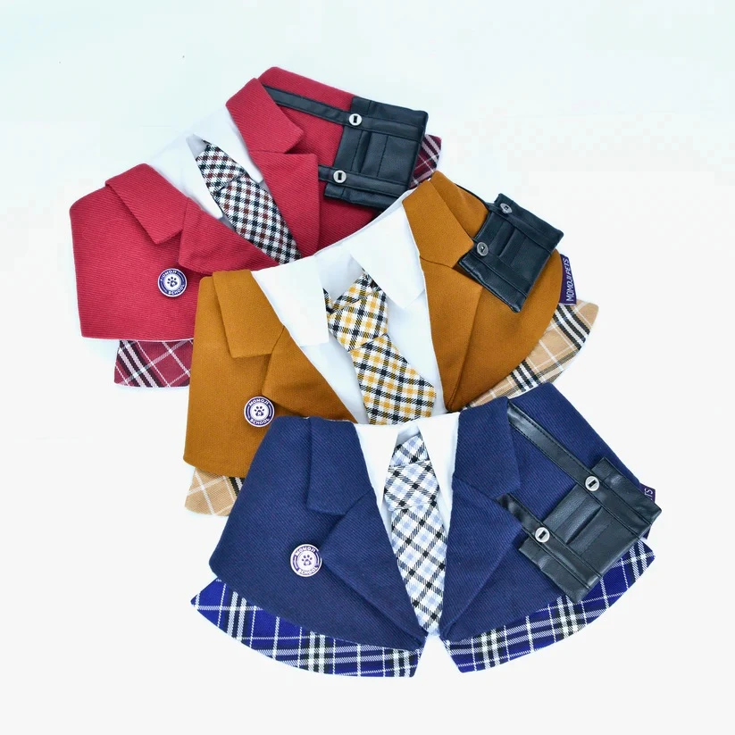 【MOMOJI Pets】寵物制服領巾 - Morrison Hill・Boys