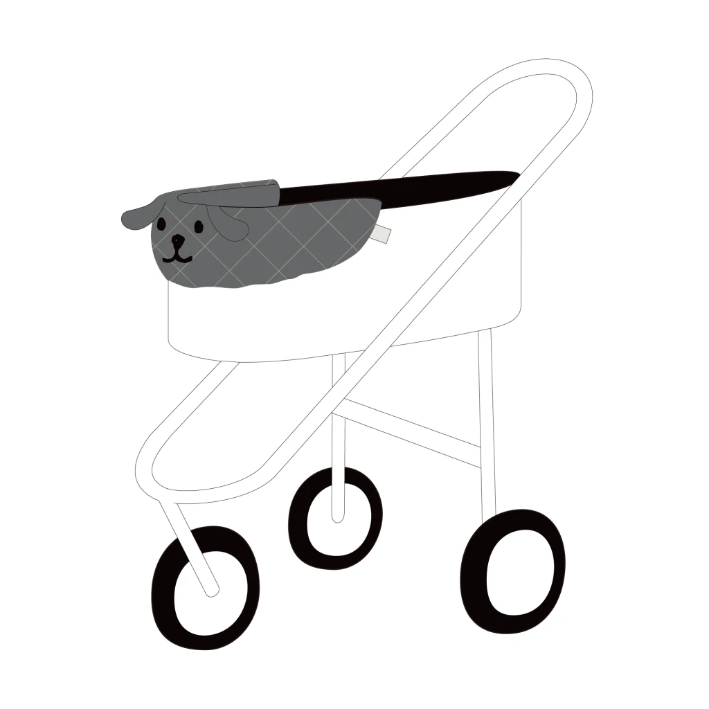 【Taaffe】Hug Me Buggy Guard Classic-木炭色