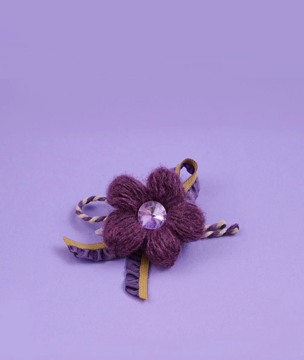 【COMOCOMO】 Rumie hair pin - purple