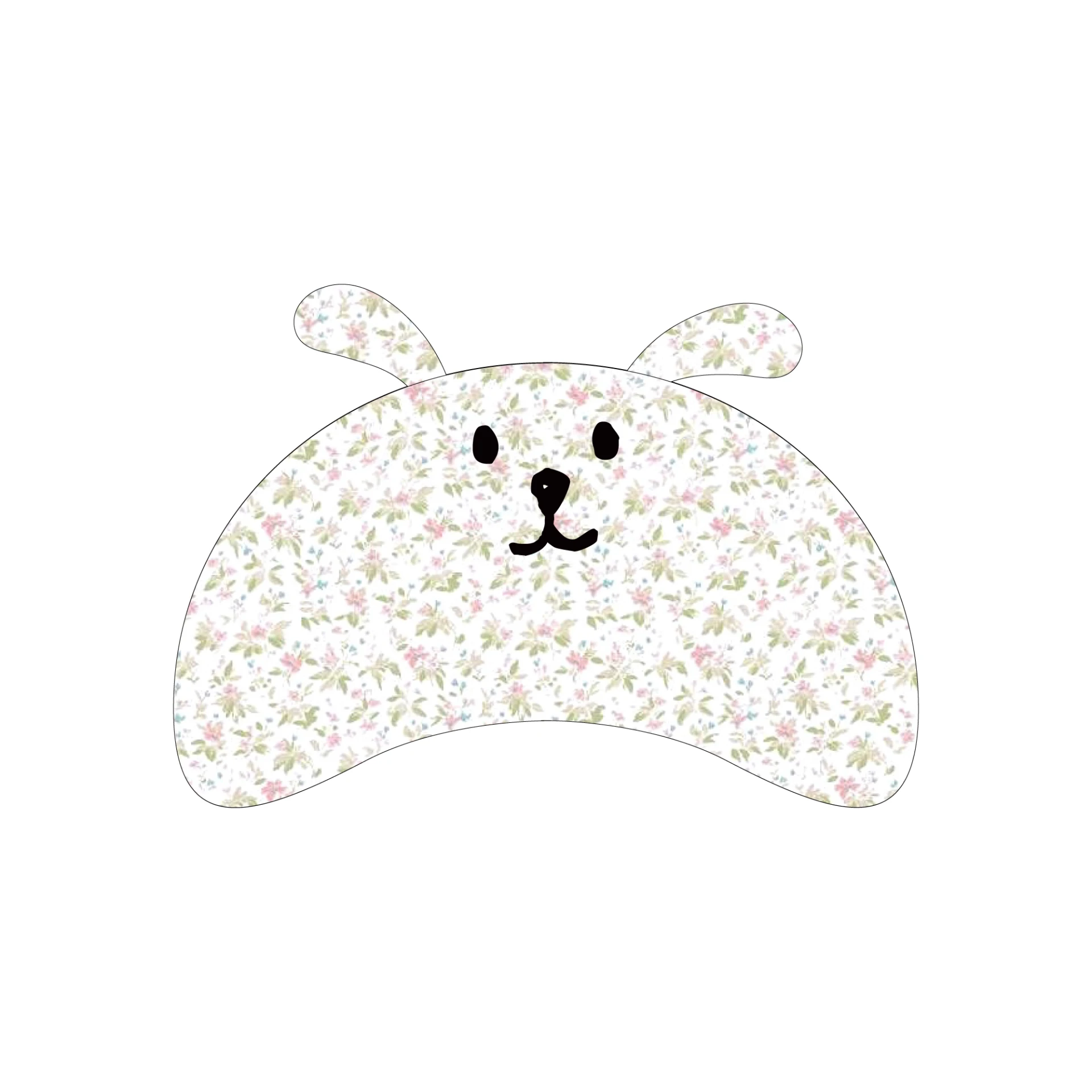 【Taaffe】Hug Me Buggy Pillow Artisan｜工匠系列｜粉紅碎花半月枕