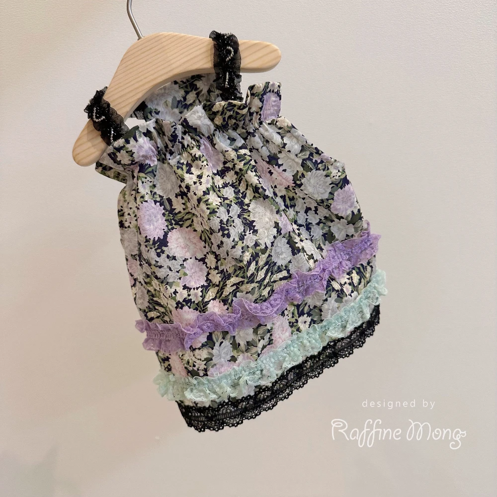 【Raffinemong】夏日自由花連身裙