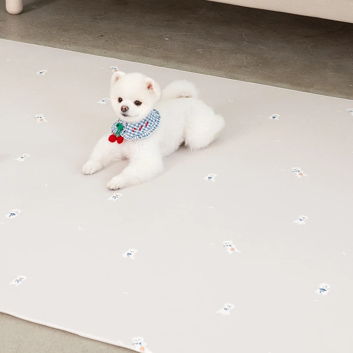 【PUPPING】寵物防滑地墊-整張款Ｍ號200*140*0.6cm(狗狗圖案)