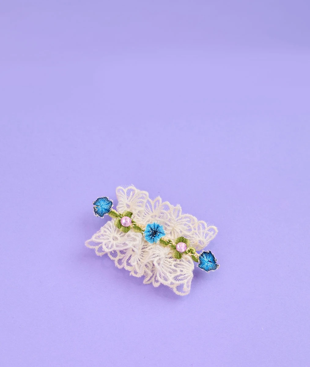 【COMOCOMO】 irene denim hair pin