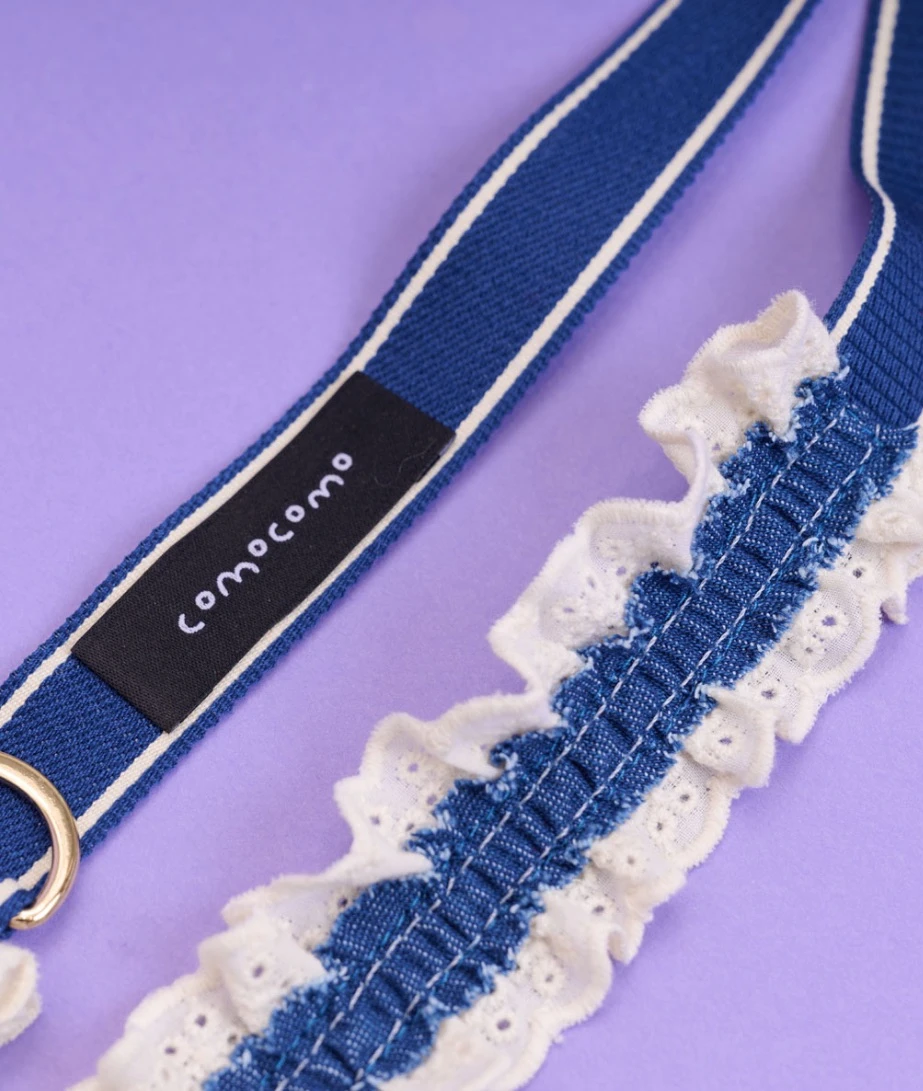 【COMOCOMO】Denim leash 牛仔牽繩