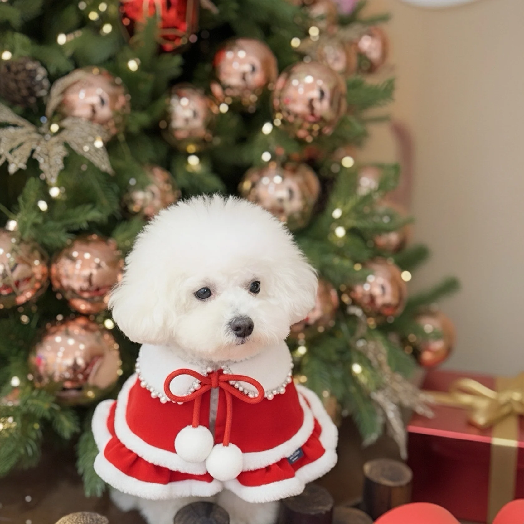 【MOMOJI】寵物領巾 | 節日 聖誕節 | Mrs Claus | 聖誕夫人
