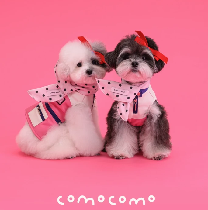 【COMOCOMO】 like jennie 淘氣粉皮革賽車服