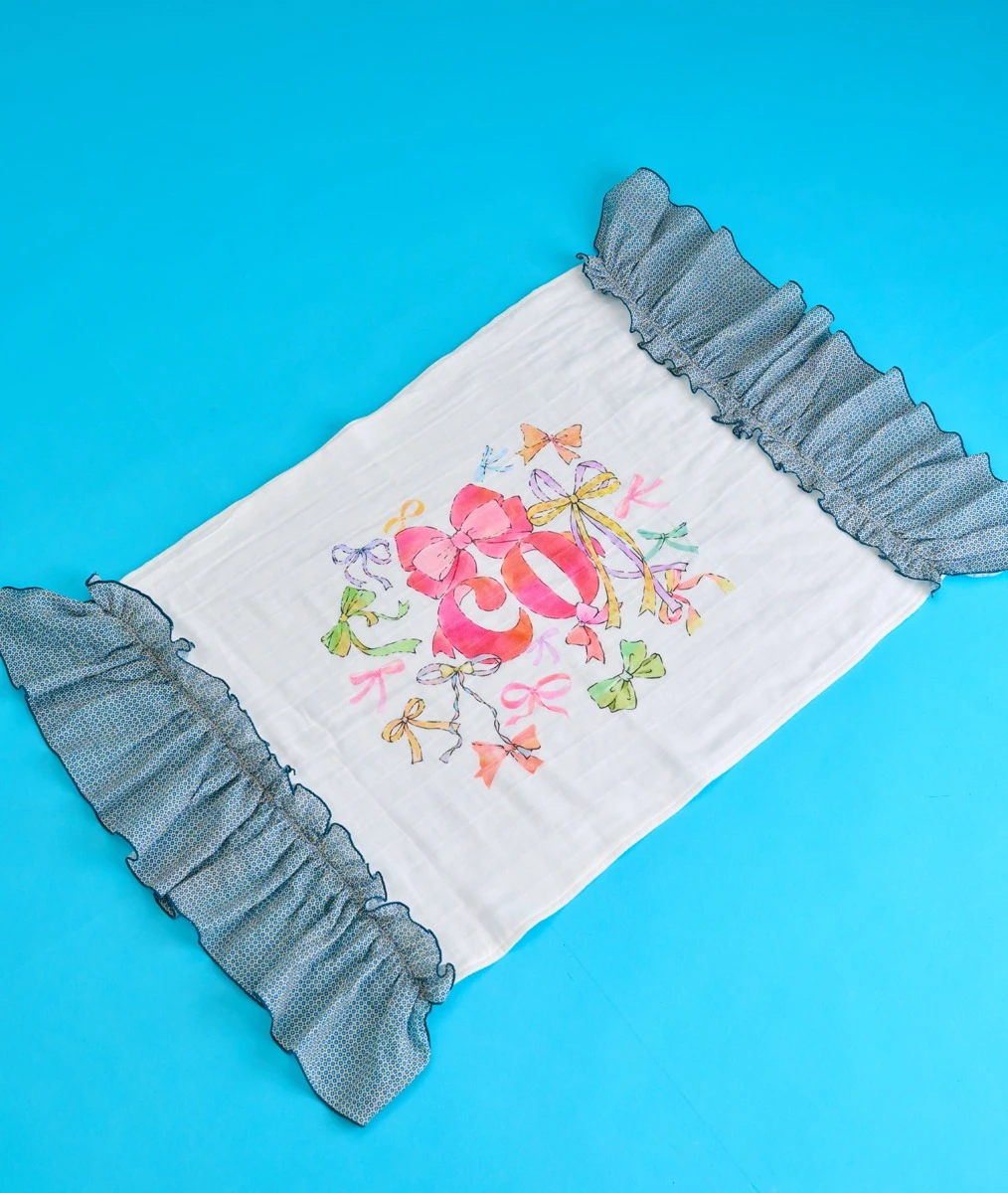【COMOCOMO】Ribo blanket  復古絲緞輕膚寶寶毯