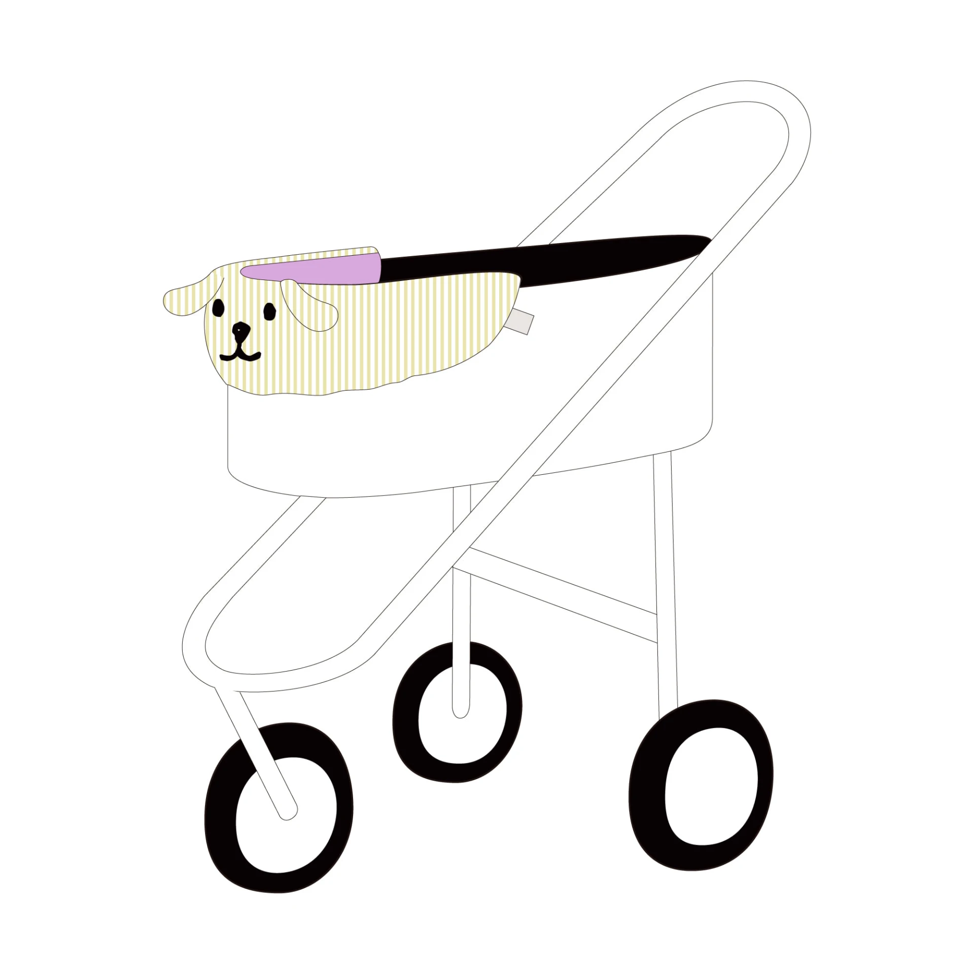 【Taaffe】 Hug Me Buggy Guard Artisan Part.2 綠色/紫色