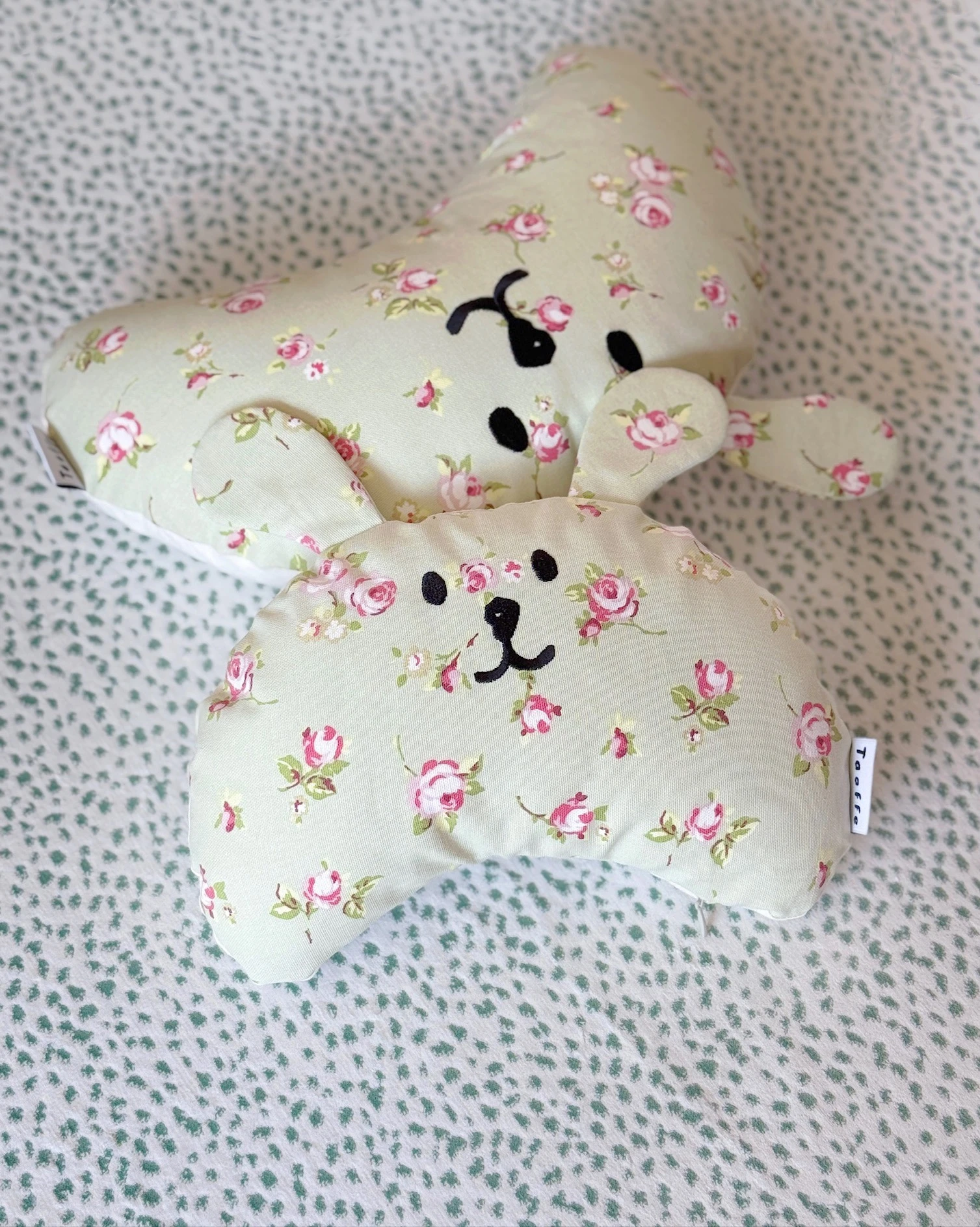 【Taaffe】Hug Me Buggy Pillow Artisan｜工匠系列｜薄荷玫瑰枕頭