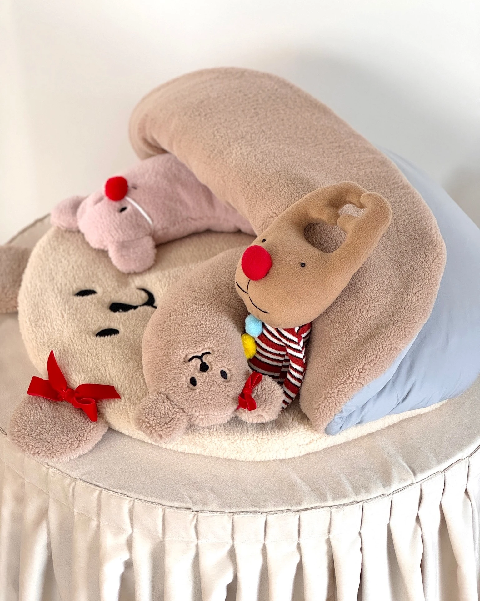 【Taaffe】 Hug Me Snuggle Fluffy_Teddy Bear｜泰迪熊毛絨睡床
