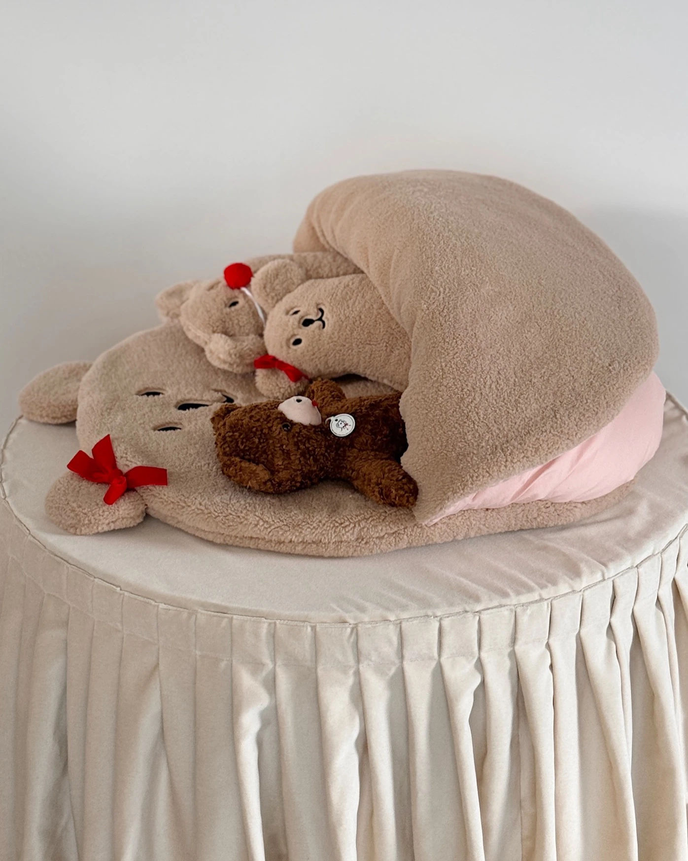 【Taaffe】 Hug Me Snuggle Fluffy_Teddy Bear｜泰迪熊毛絨睡床