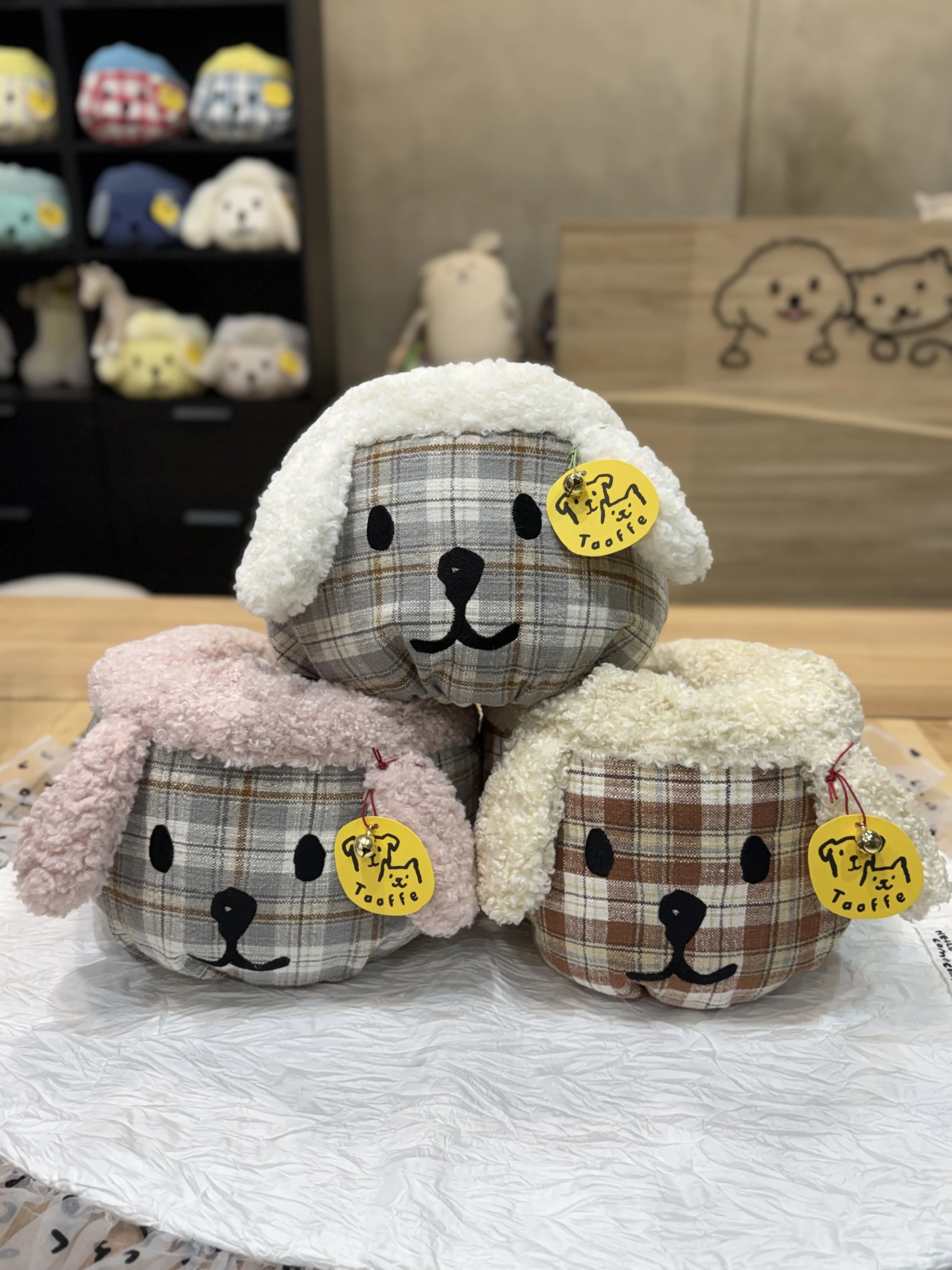 【Taaffe】展廳限定款毛毛車圍｜法國布料限定款