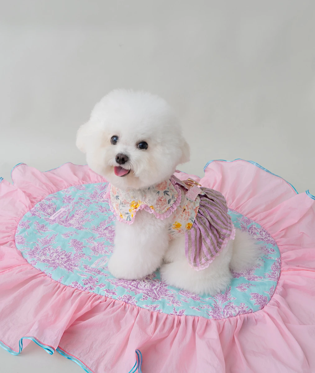 【COMOCOMO】Pink Muller Forgarden 花境漫步亞麻胸背衣