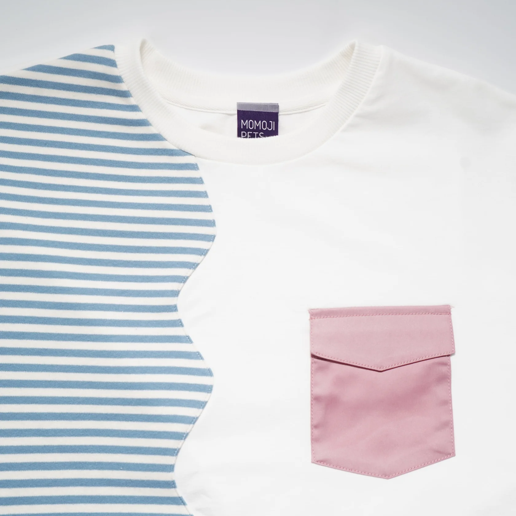 【MOMOJI】Marseille Tee | 親子裝 | 海洋美學 |條紋月光石| 成人/兒童款