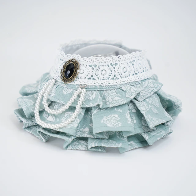 【MOMOJI】Alexandrina｜寵物領巾｜維多利亞｜禮服｜鼠尾草