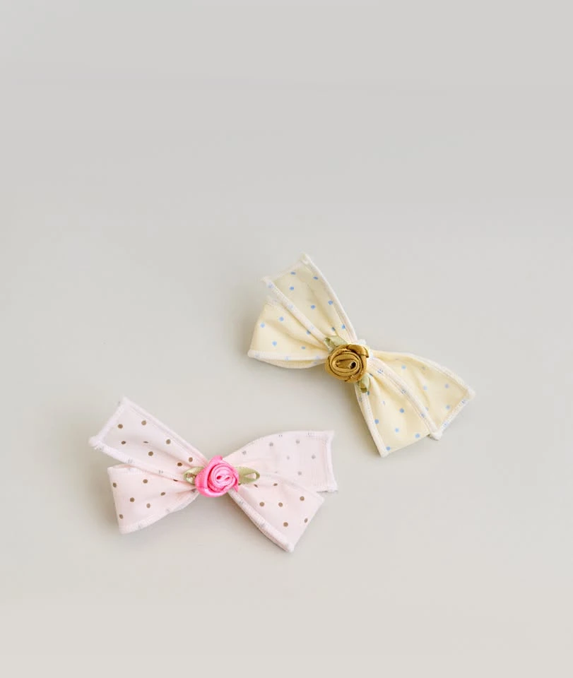 【COMOCOMO】Elodie Bow hair pin