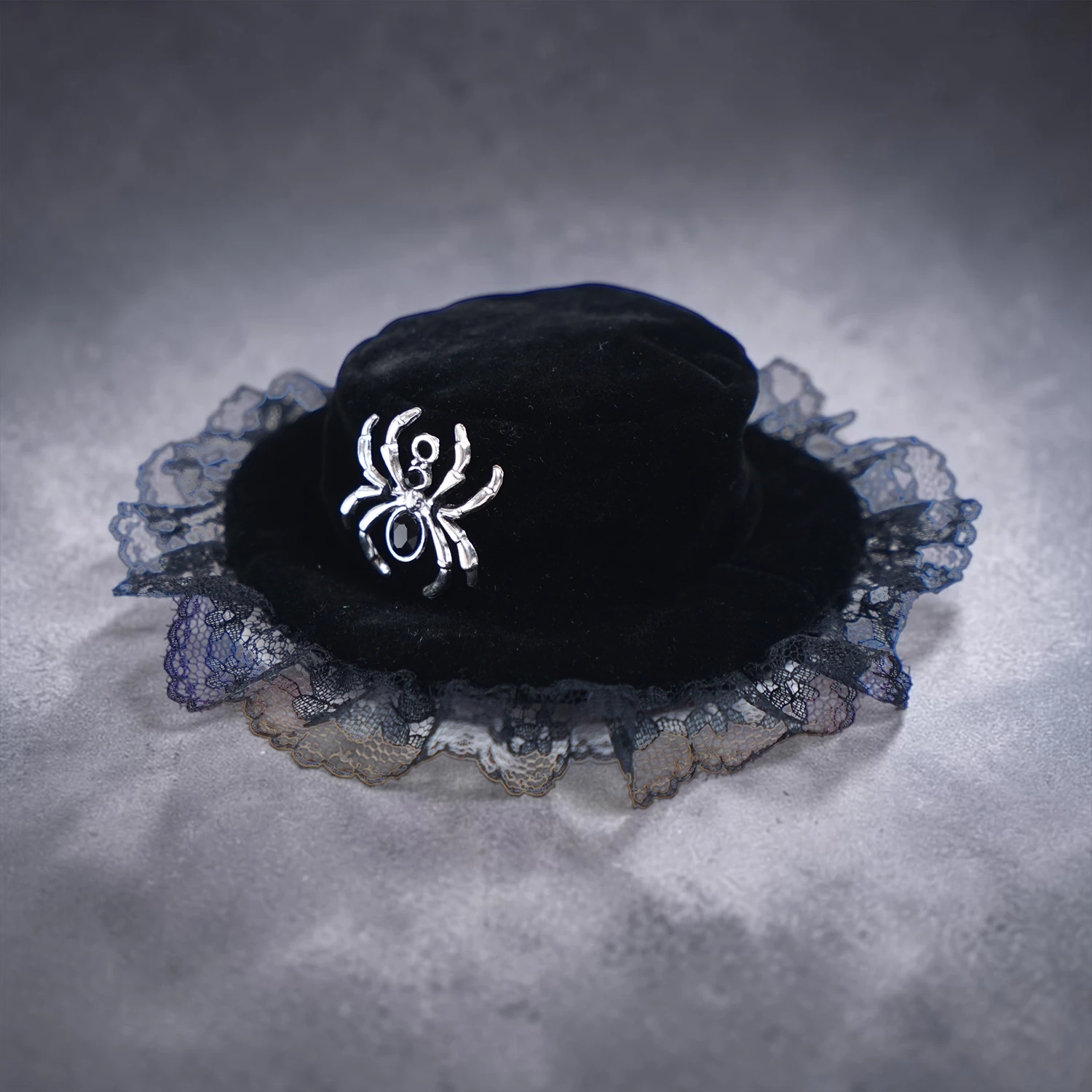 【MOMOJI】寵物帽 | 節日 萬聖節 | Spider Countess Hat | 蜘蛛伯爵夫人帽