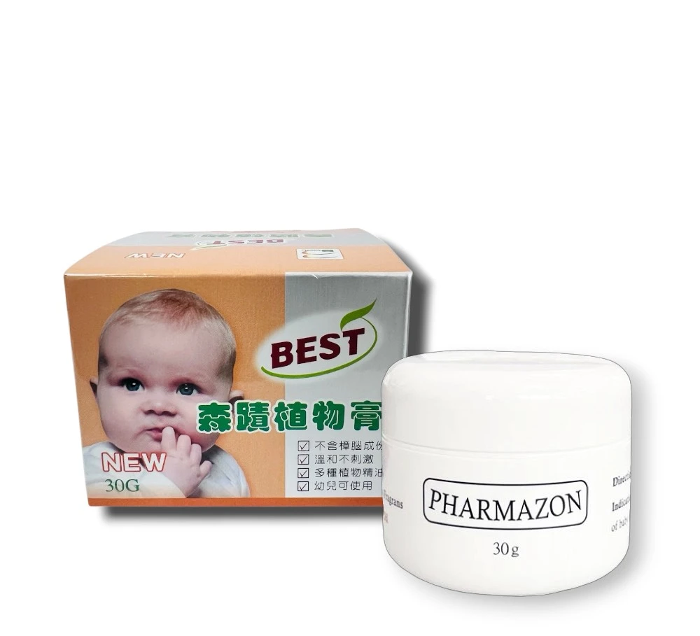 【貝斯特幼兒森蹟植物膏 30G】舒樂膏 脹氣膏/肚肚膏 不含樟腦成份 溫和不刺激 現貨熱賣