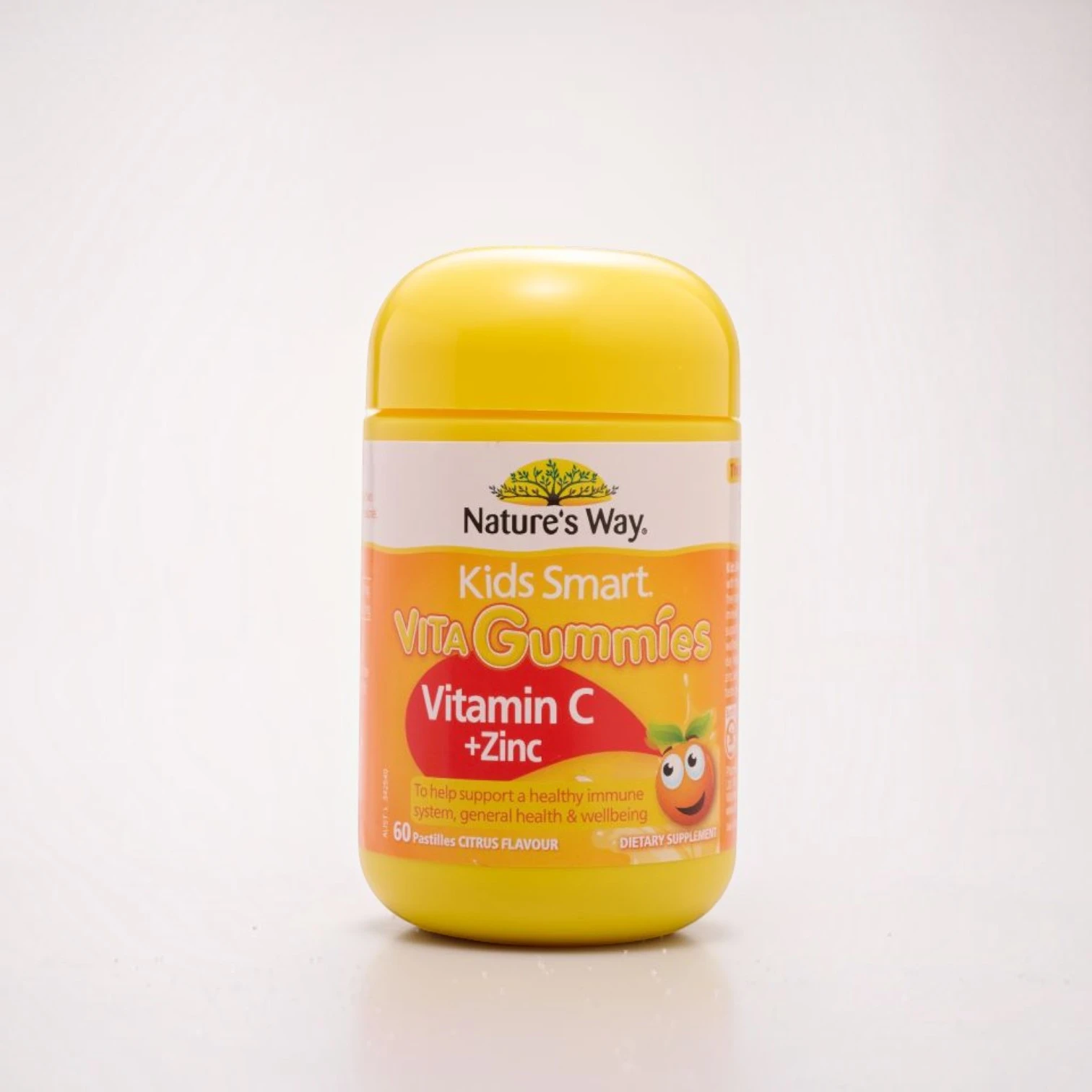 【澳洲 Nature's Way 佳思敏兒童軟糖 】維他命C + 鋅 60粒 60粒