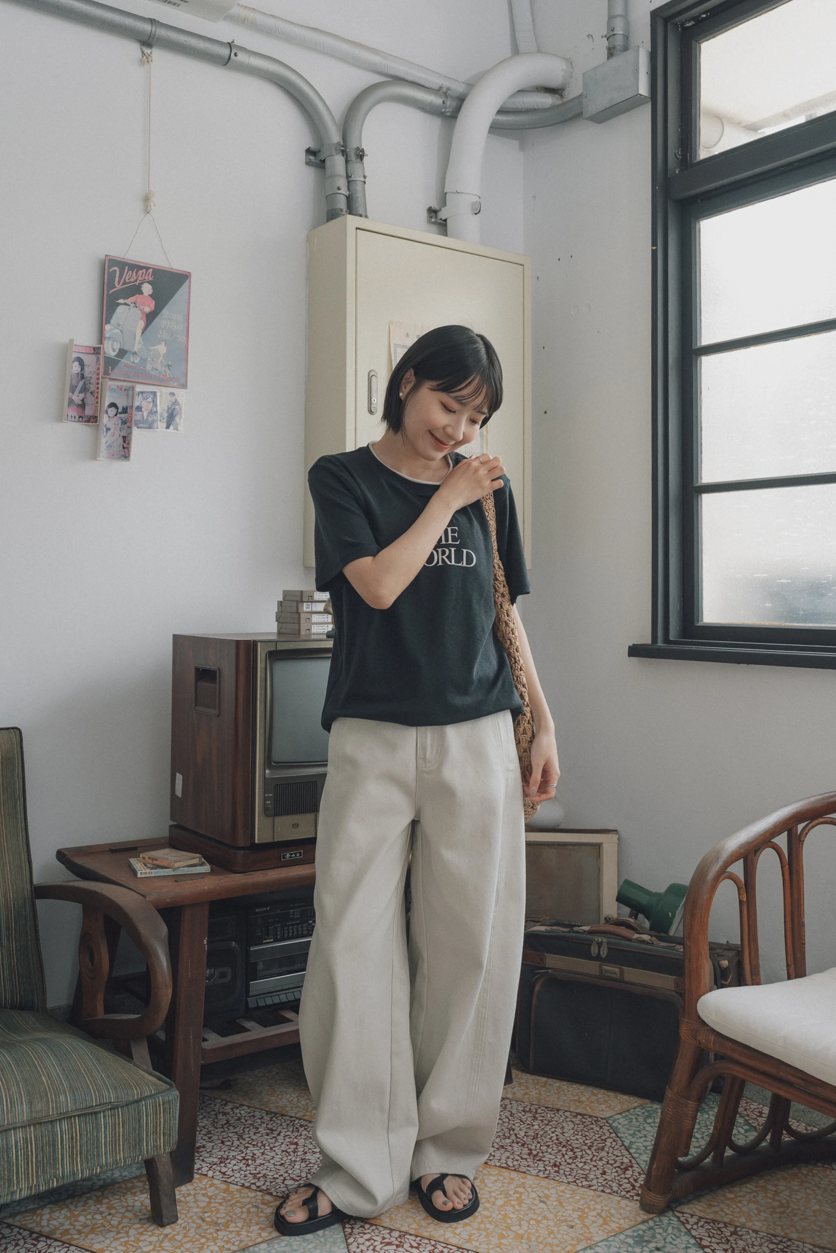 6MA27-BEST！極推し' 版型好看百搭微繭型丹寧褲4 sizes / 2 colors.