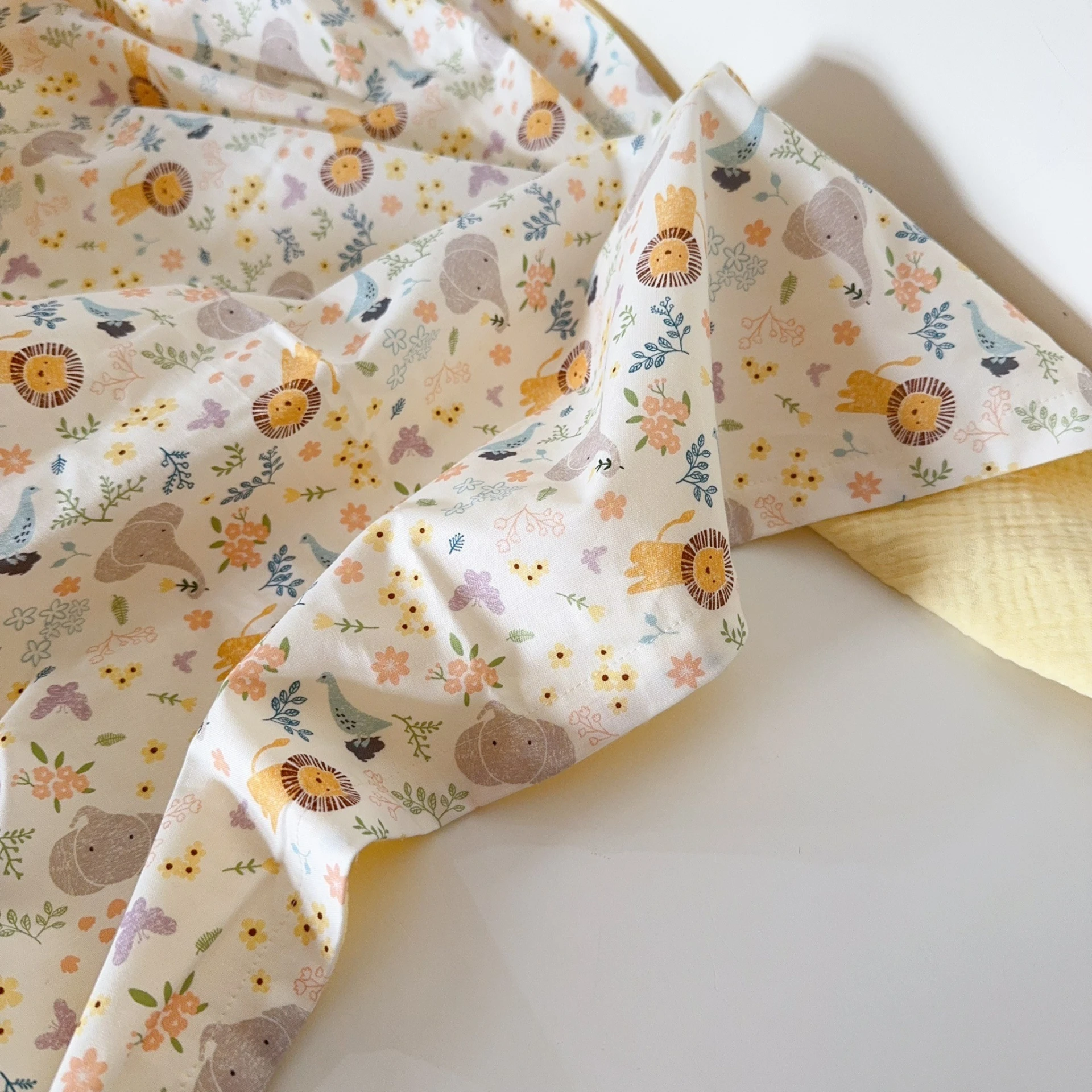 獅子Zoo Joyful Safari  手工嬰幼兒蓋毯