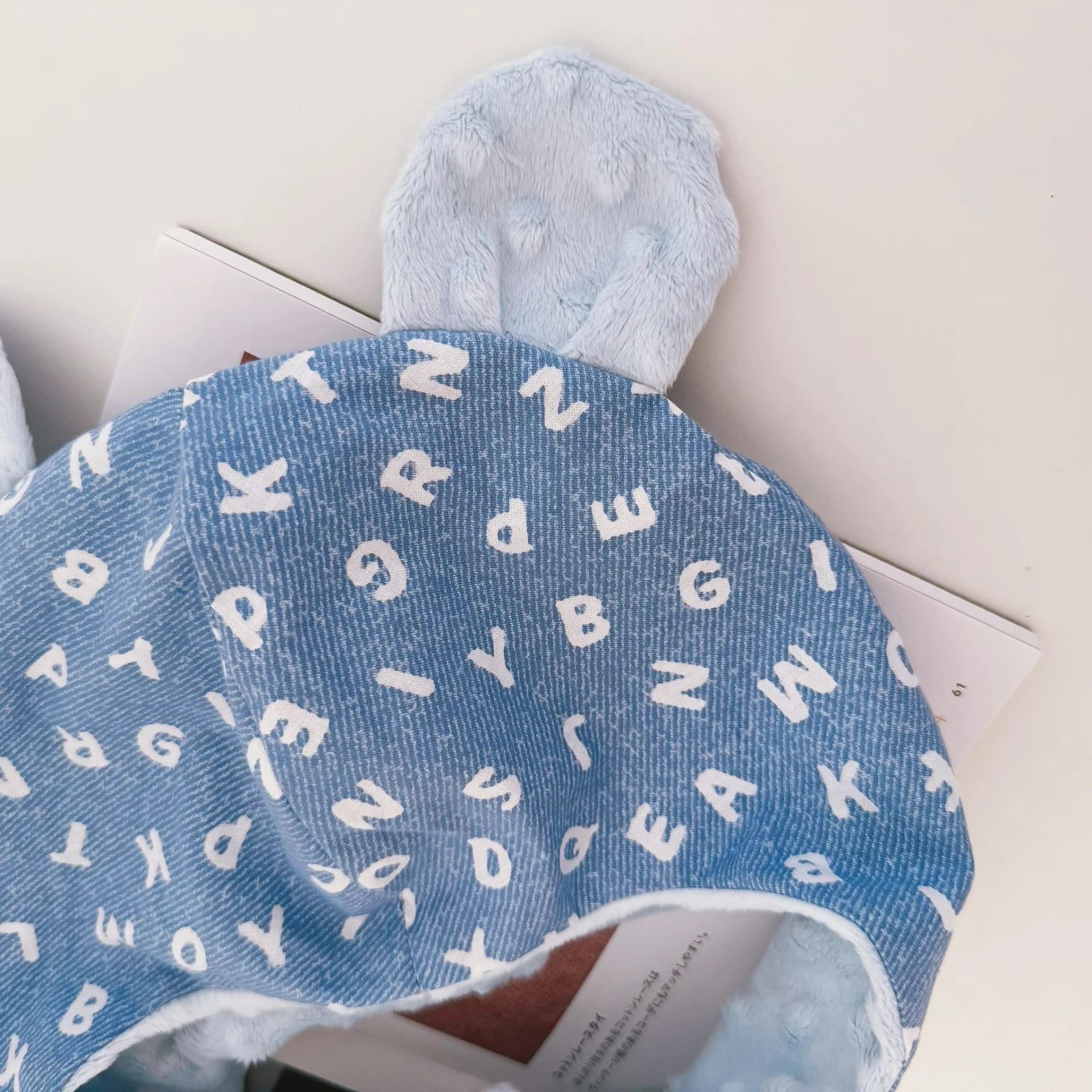 牛仔ABC字母學 Alphabet Play Patch  手工嬰幼兒保暖飛行帽