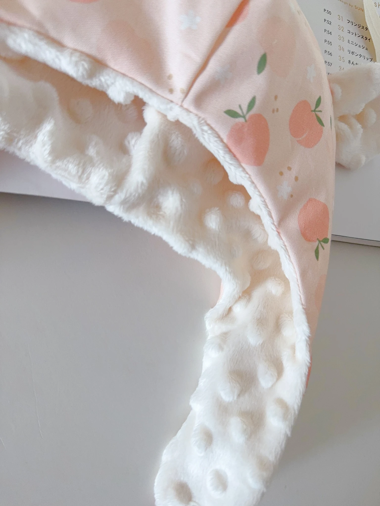 桃福滿滿 Peachy Blessings 手工嬰幼兒保暖飛行帽