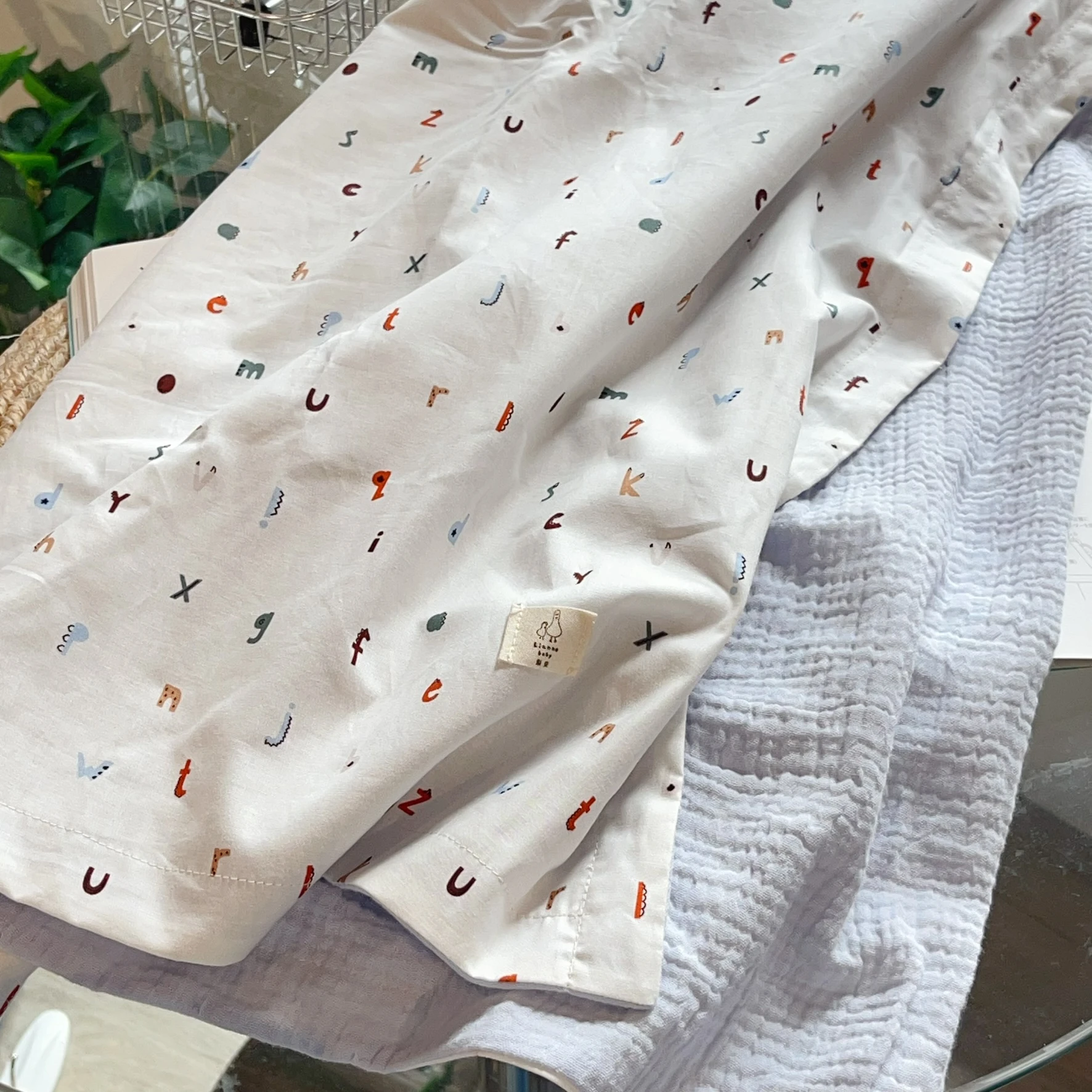 嘰哩咕嚕學語 Giligulu 手工嬰幼兒蓋毯