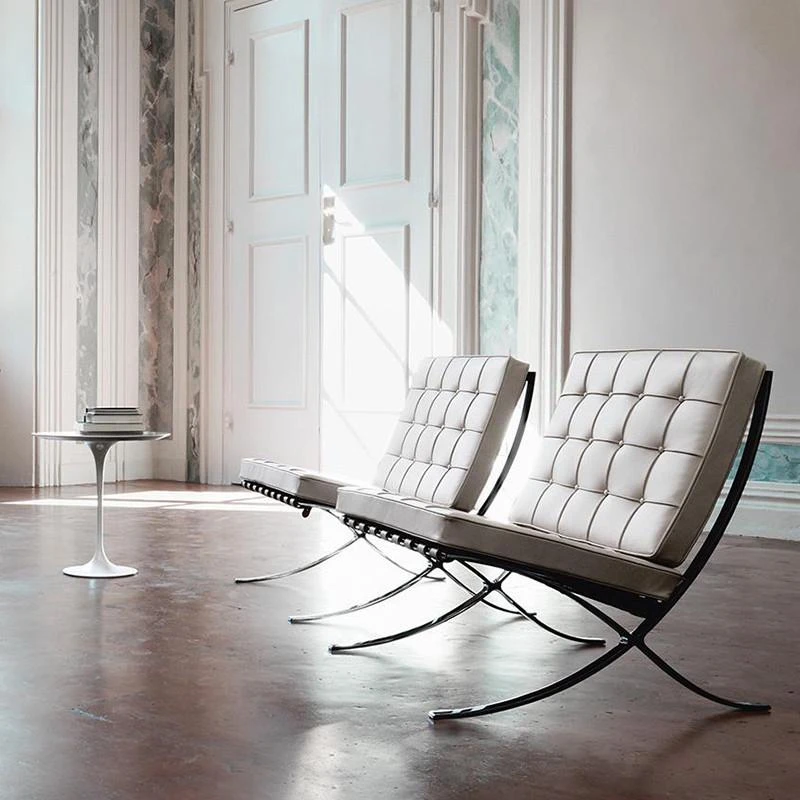 【復刻沙發】Barcelona Chair 巴塞隆拿沙發 高奢單人沙發