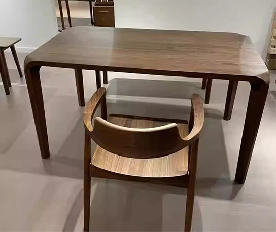 【實木餐桌】MIT工作桌 水胡桃木餐桌訂製