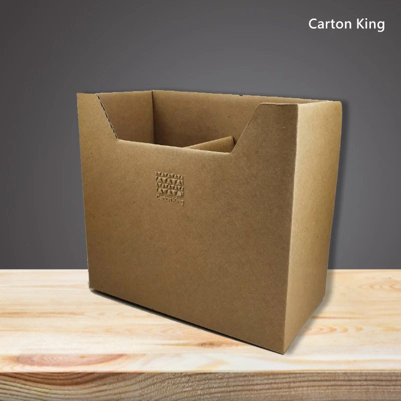 【紙箱王】收納筆筒 文創商品 牛皮原色 簡單質感