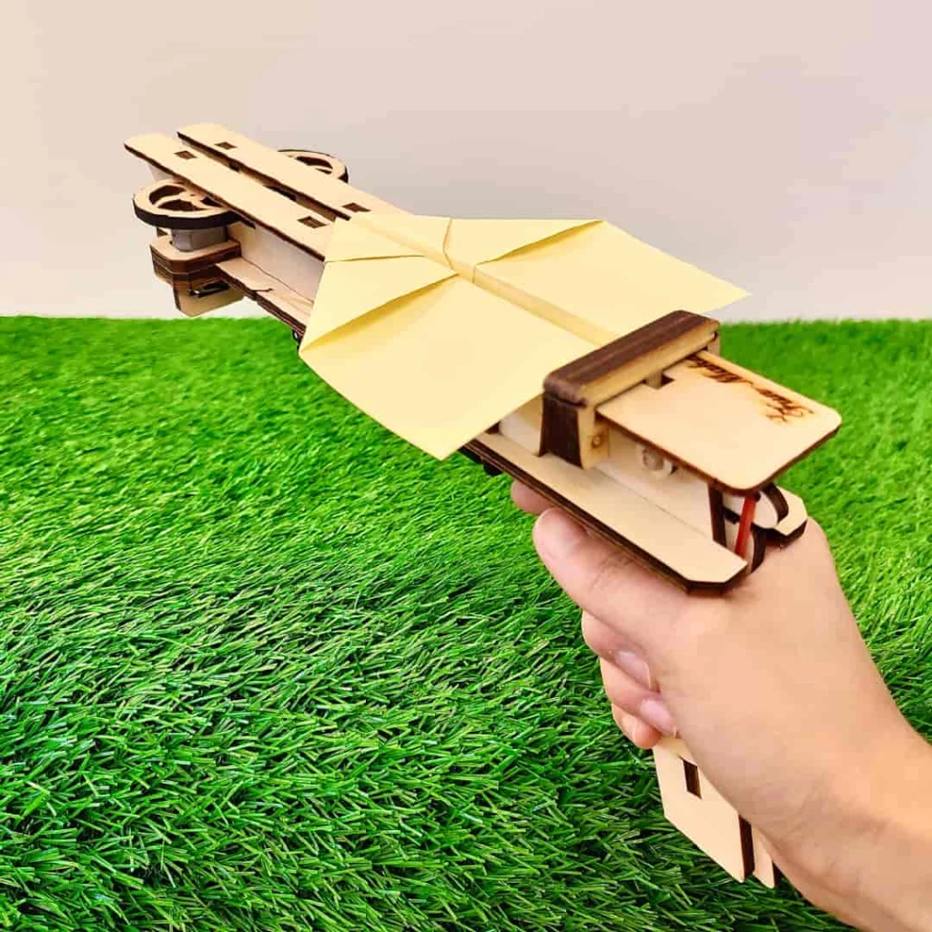 9+｜馬達紙飛機發射槍