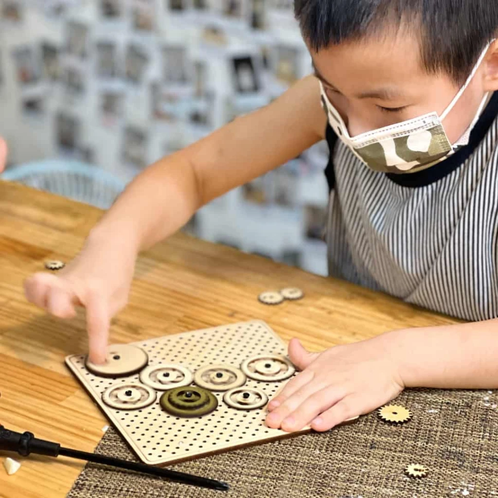8+ DIY禮盒｜創意齒輪積木