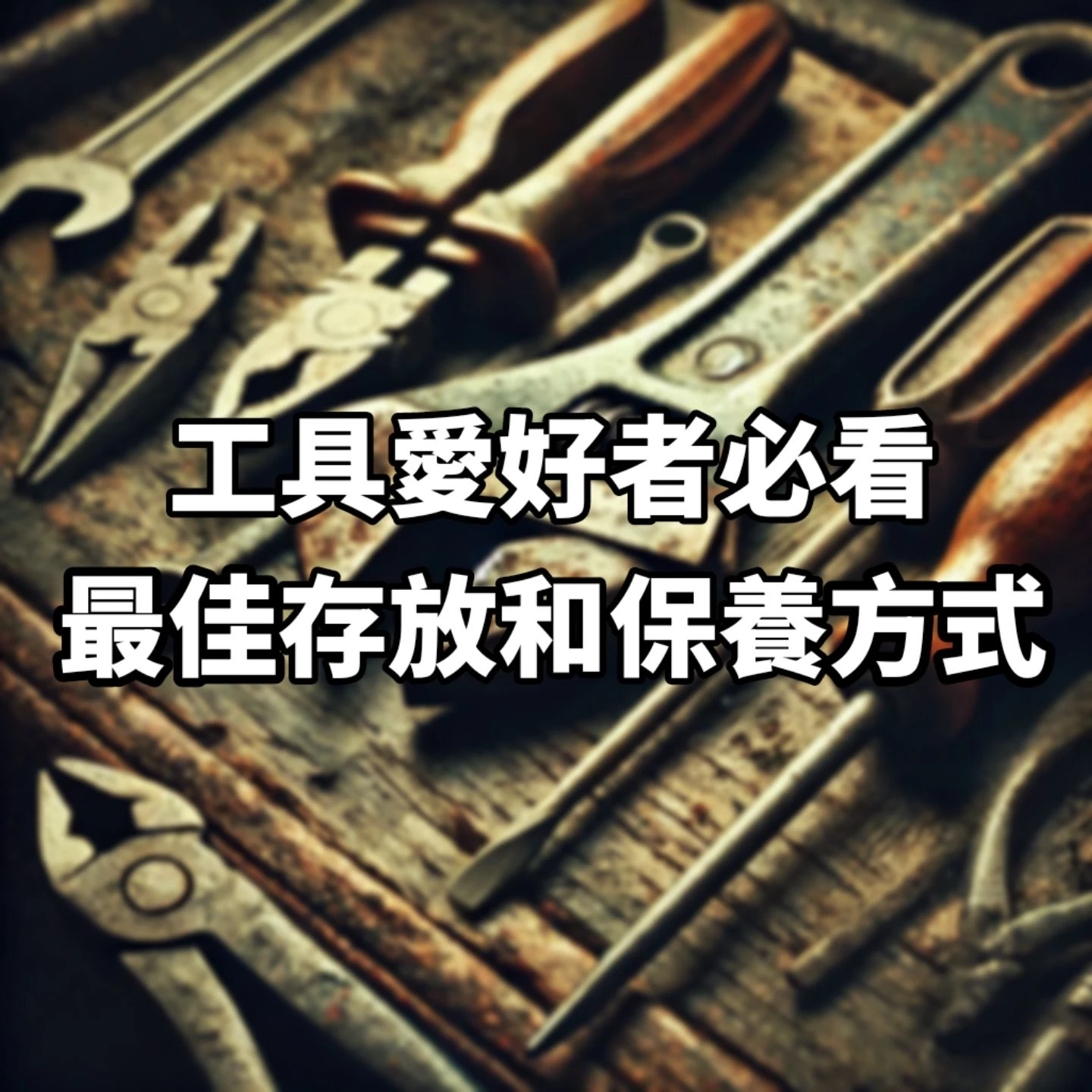 工具愛好者必看：最佳存放和保養的溫濕度控制